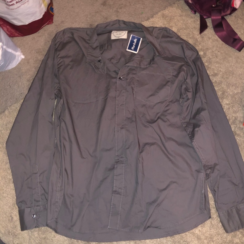 Men native code dress shirt